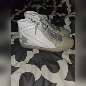 SHUSHOP high top tennis shoes